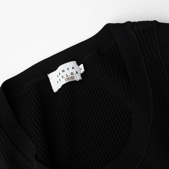 Tanya Taylor Devon Black Floral Dress - Picture 6 of 9